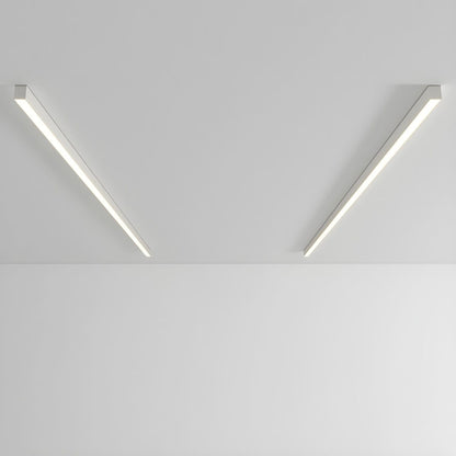 Minimalist Aluminium Linear Ceiling Light 1-Light