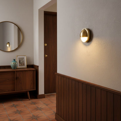 Modern Copper Dimmable Tri-Colour Wall Light 1-Light