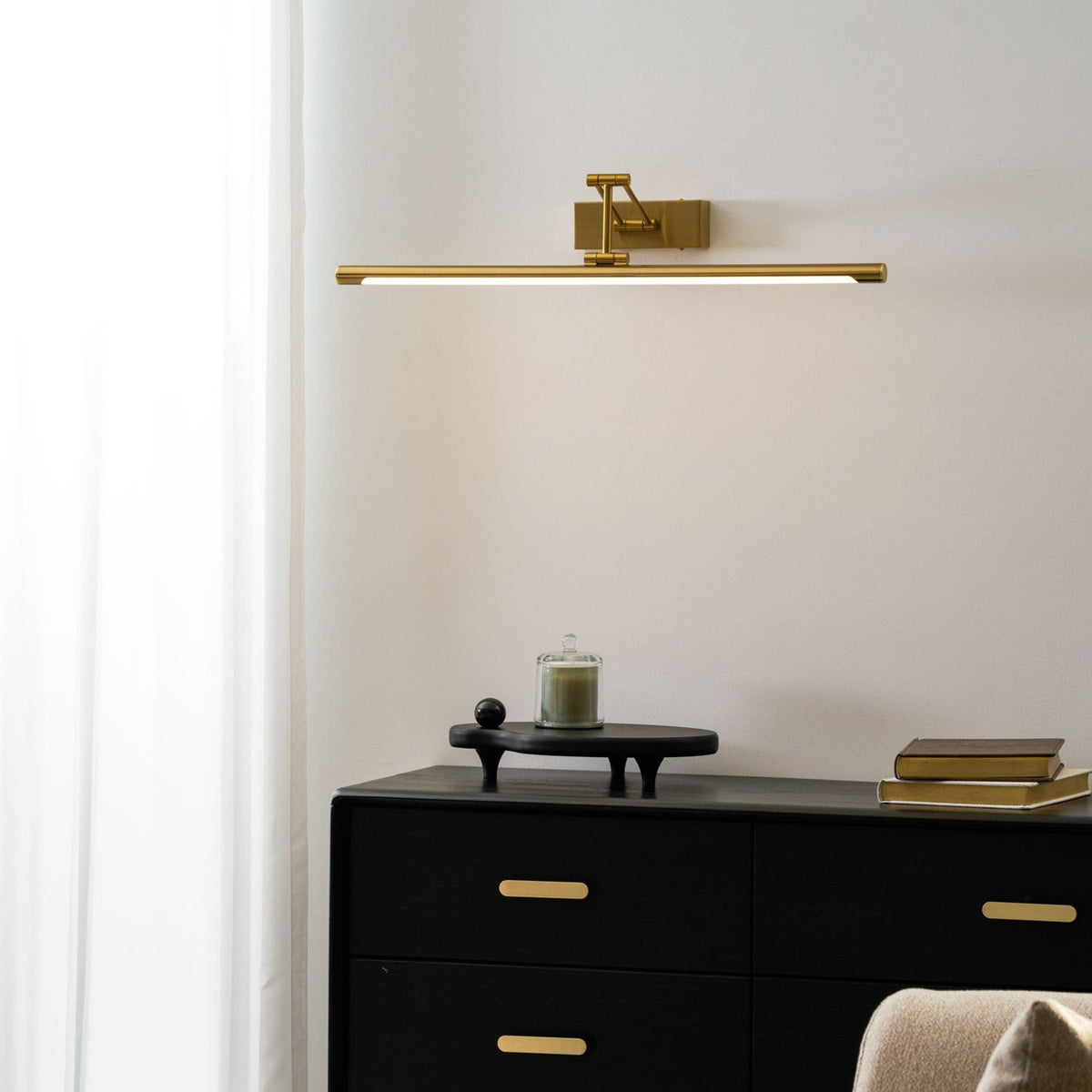 Modern Iron USB Power Wall Light 1-Light