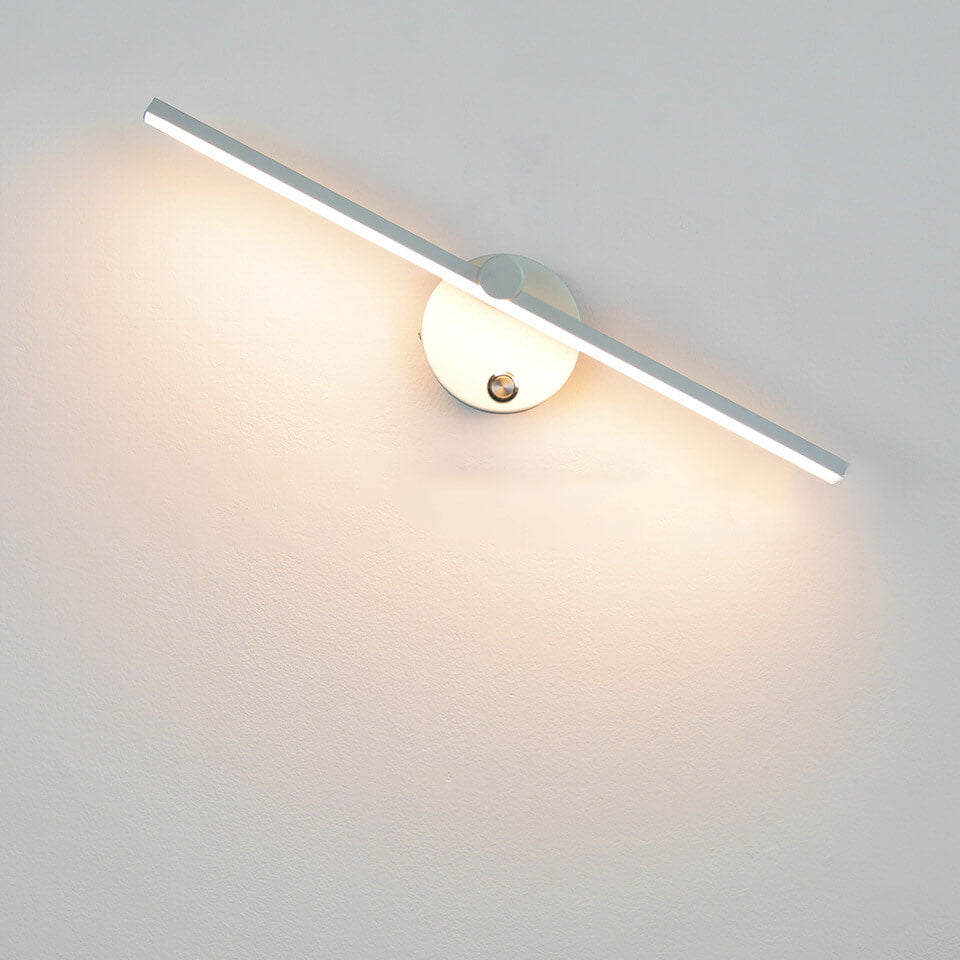 Scandinavian Minimalist Long Bar LED Wall Light | 1-Light
