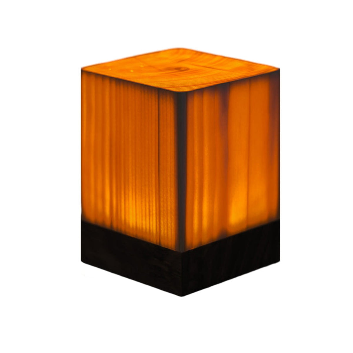 Modern Wood Rechargeable Battery Table Lamp 1-Light