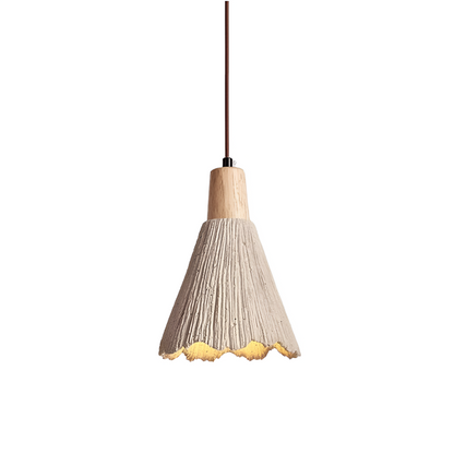 Wabi-Sabi Cement E27 Pendant Light 1-Light