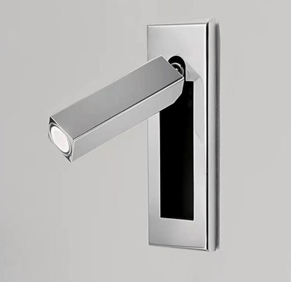 Modern Minimal Embedded Aluminum LED Wall Sconce 1-Light