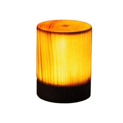 Modern Wood Rechargeable Battery Table Lamp 1-Light