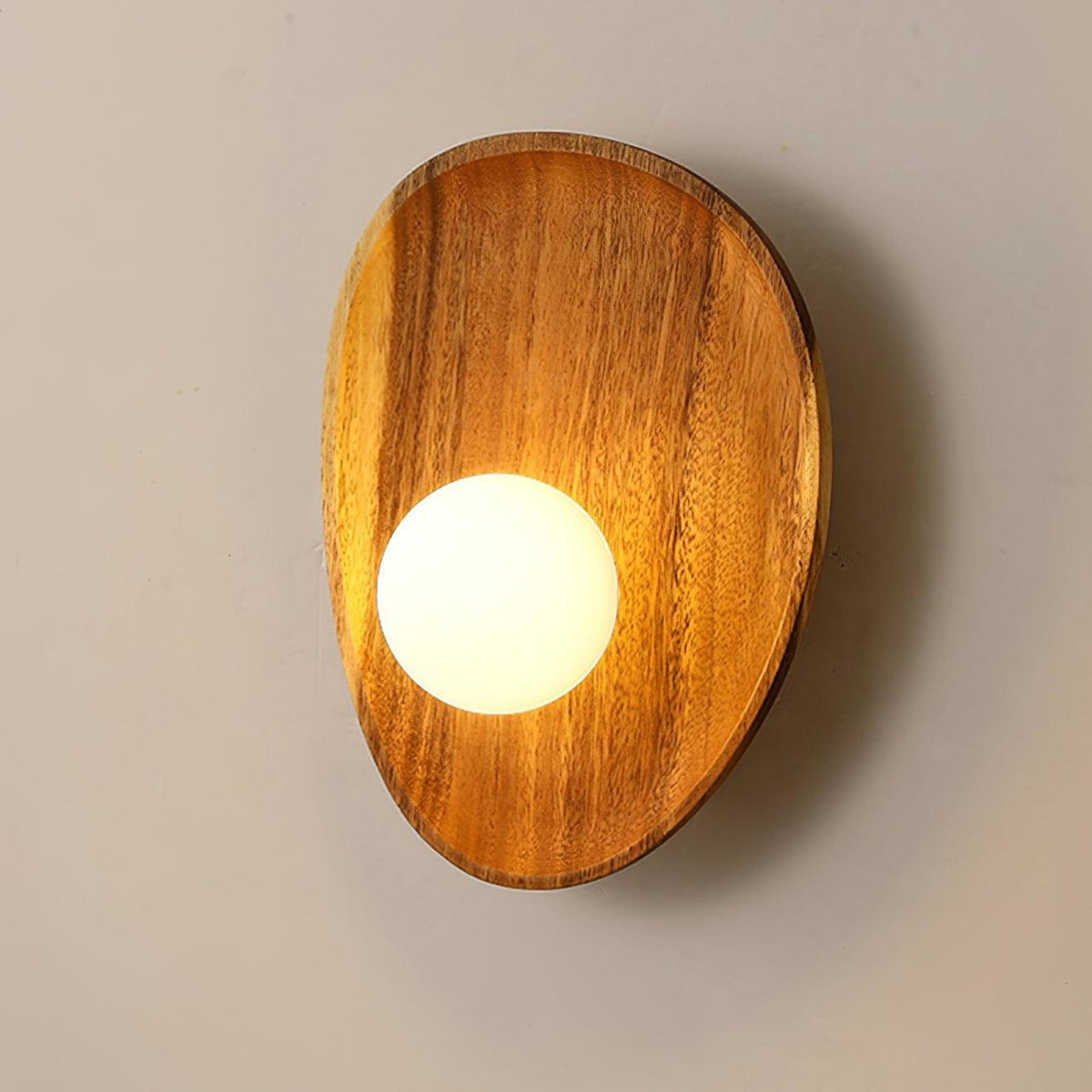 Modern Wood Wall Light 1-Light