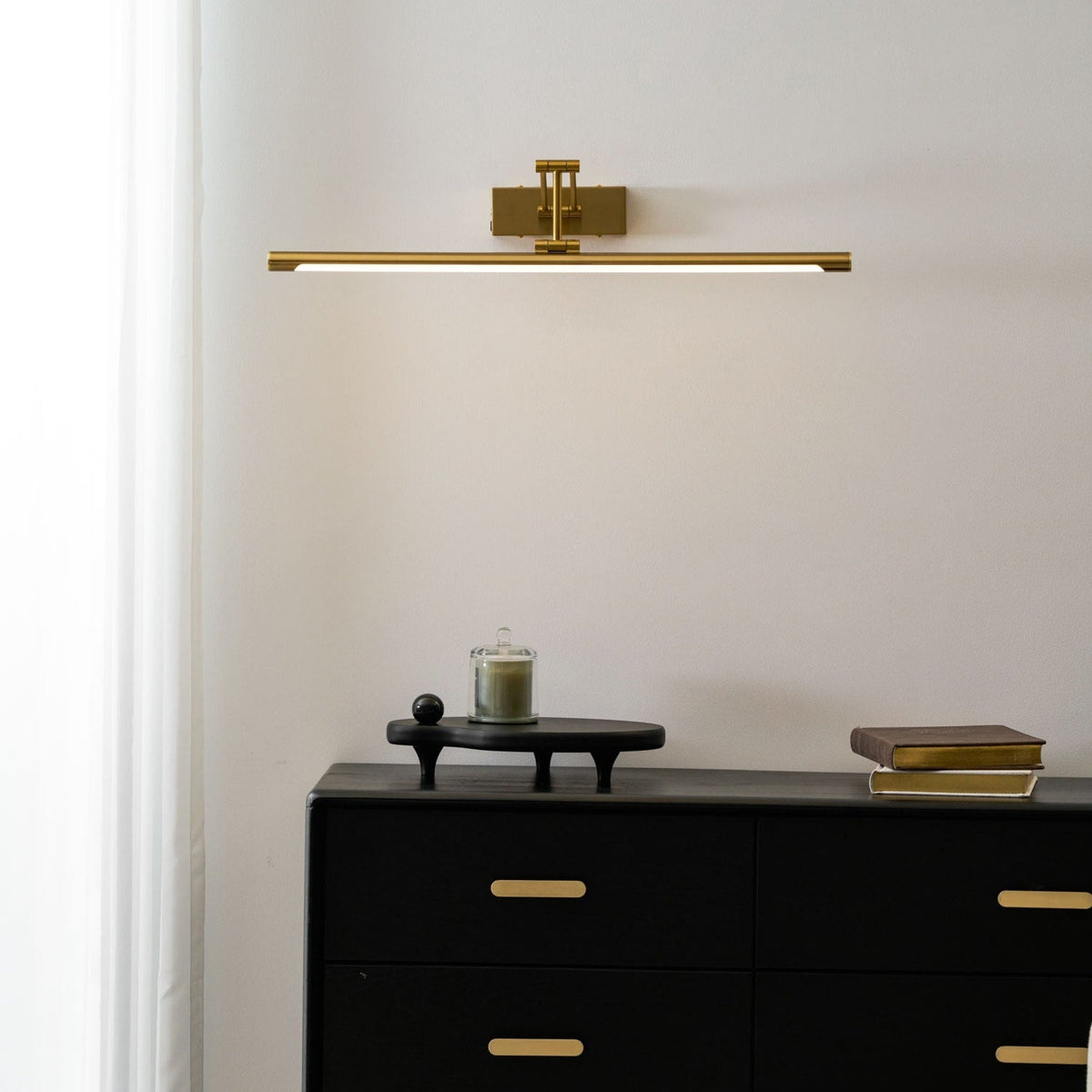 Modern Iron USB Power Wall Light 1-Light