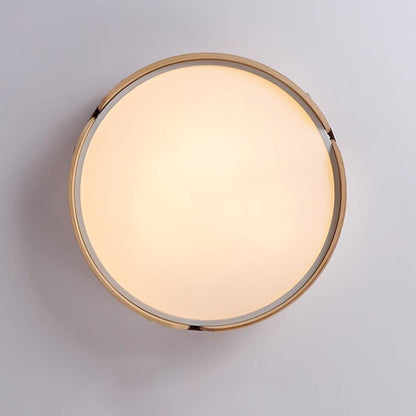 Scandinavian Iron Slim Low-Profile Ceiling Light 1-Light