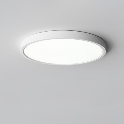 Minimalist Iron Slim Low-Profile Ceiling Light 1-Light