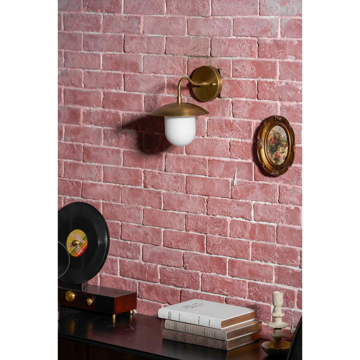 Modern Iron Brass Wall Light 1-Light