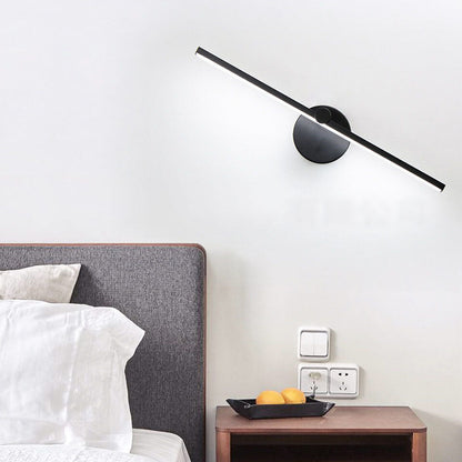 Scandinavian Minimalist Long Bar LED Wall Light | 1-Light