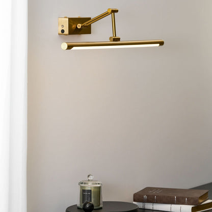 Modern Iron USB Power Wall Light 1-Light