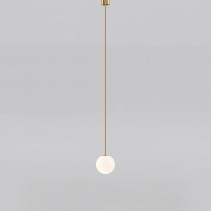 Modern Plastic Pendant Light 1-Light