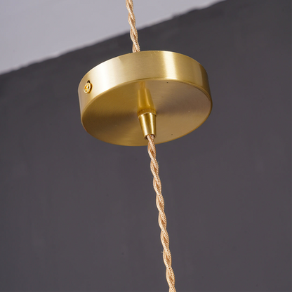 Contemporary Grass Flower Pendant Light 1-Light