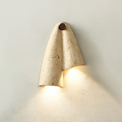 Modern Travertine Wall Light 2-Light