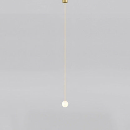 Modern Plastic Pendant Light 1-Light