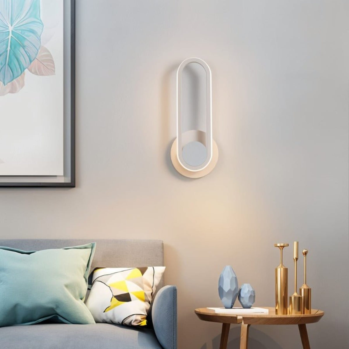 Modern Iron D4.7cm Wall Light 1-Light