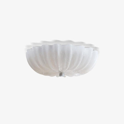 Vintage Iron Flush Ceiling Light 1-Light