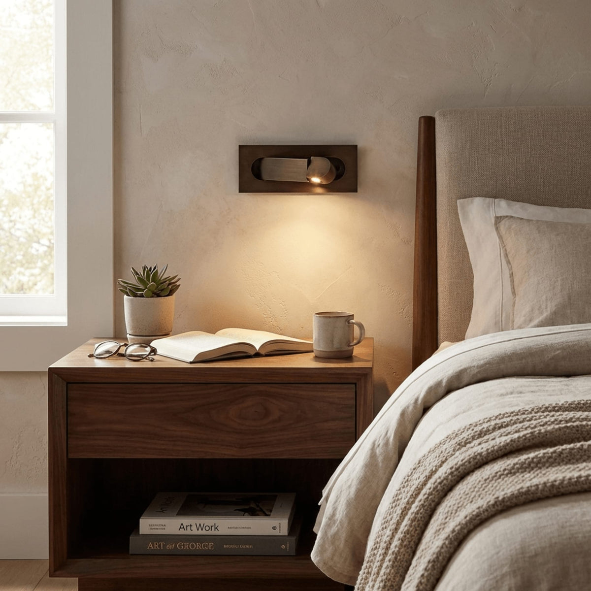 Modern Aluminium Wall Light 1-Light