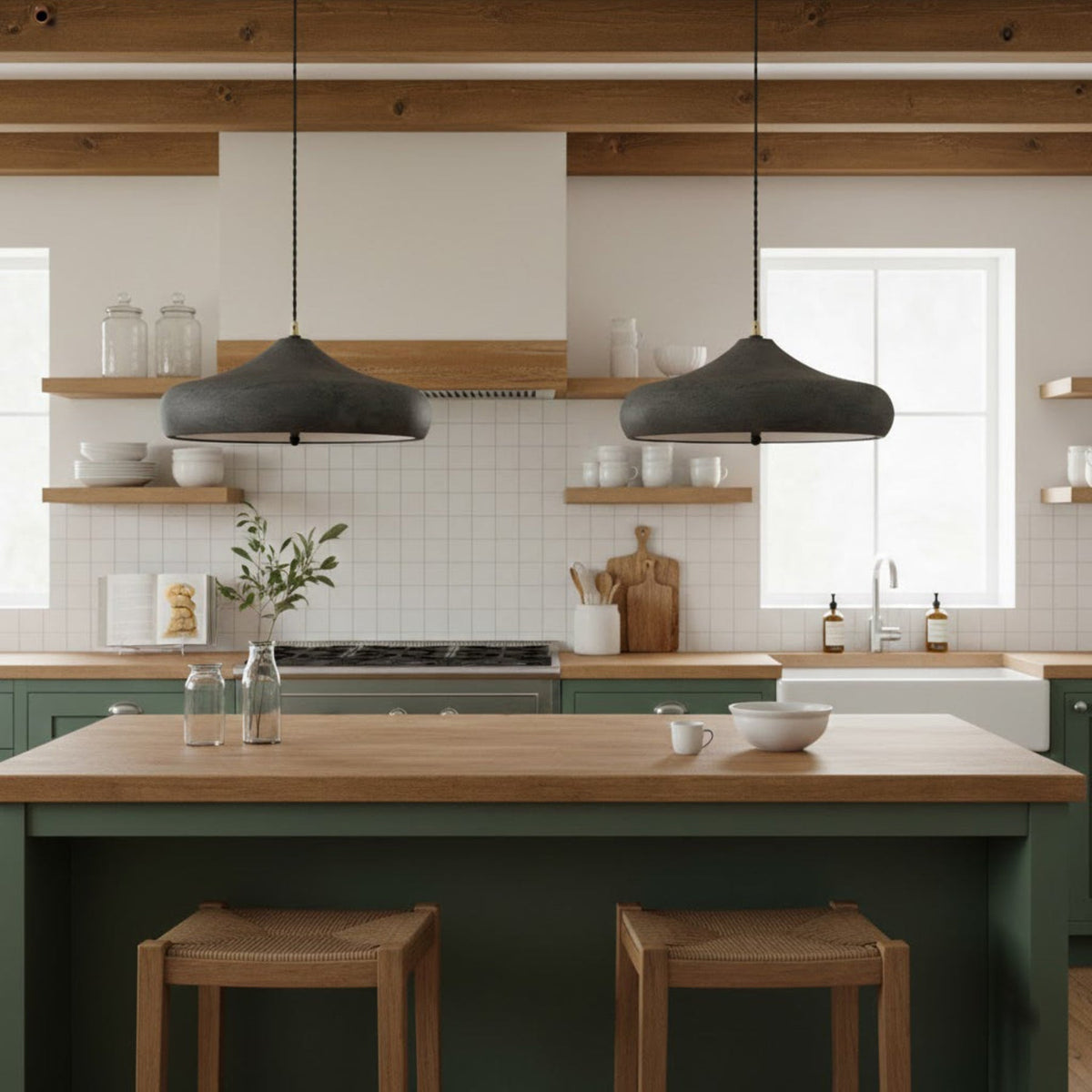 Modern Iron Pendant Light 1-Light