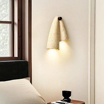 Modern Travertine Wall Light 2-Light