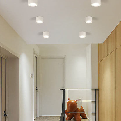 Nordic Cylinder LED Flush Mount Ceiling Light