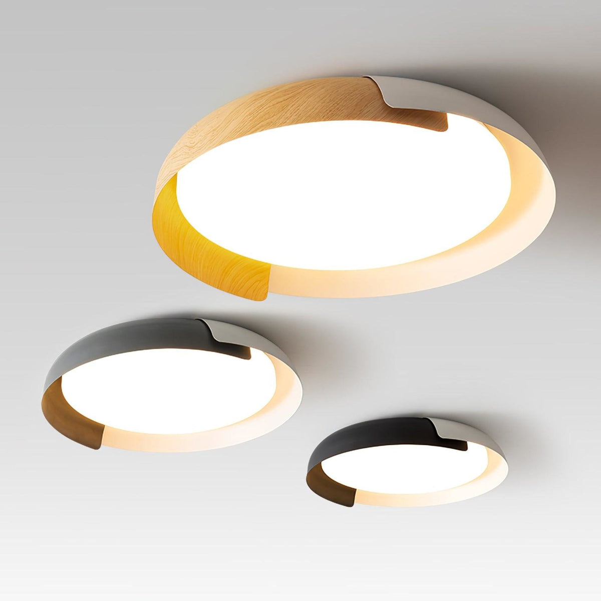 Modern Acrylic Flush Ø46 Ceiling Light 1-Light