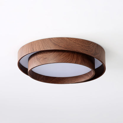 Scandinavian Iron Flush Ceiling Light 1-Light