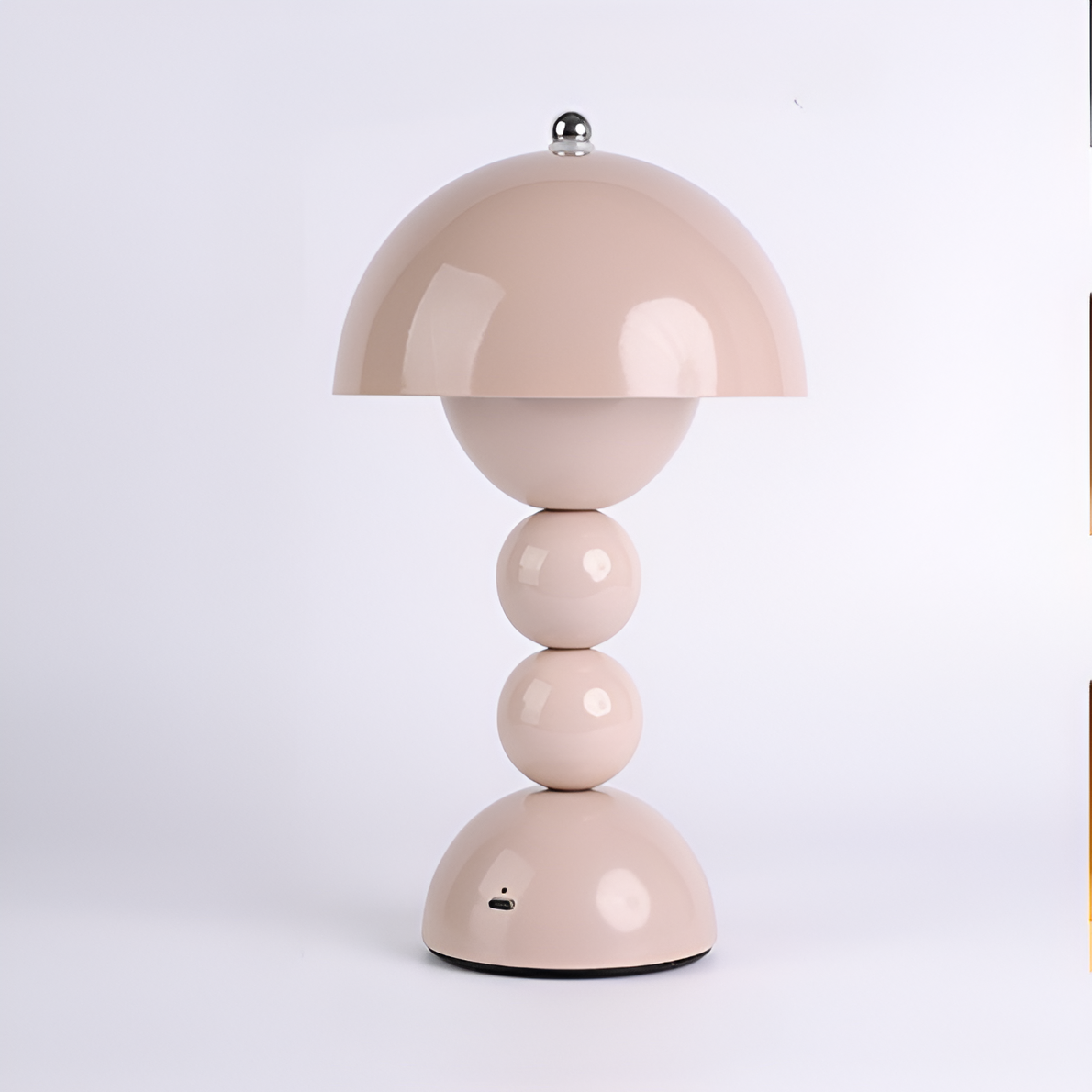 Contemporary Acrylic Stacked Sphere Table Lamp 1-Light