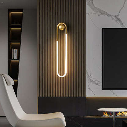 Minimalist Iron Wall Light 1-Light