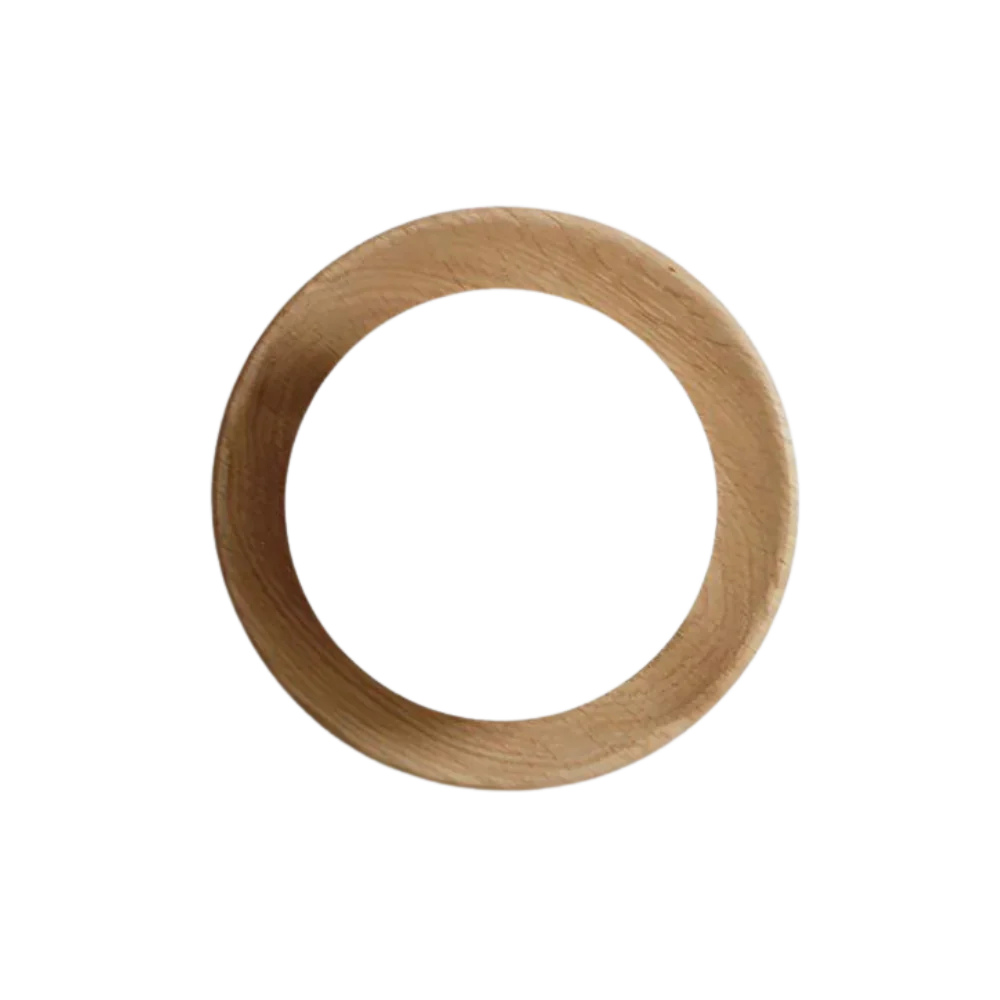Nordic Wood Globe Shade Wall Light 1-Light