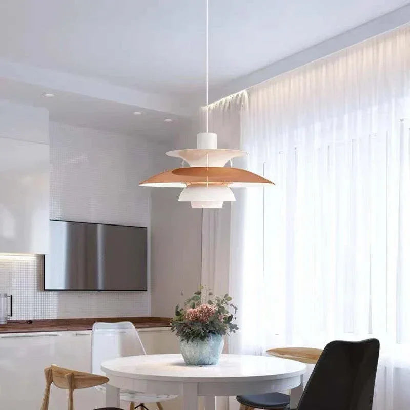 Scandinavian Aluminium Adjustable Angle Pendant Light 1-Light