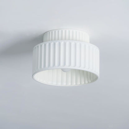 Modern Resin Semi-Flush Ceiling Light 1-Light