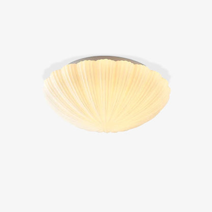 Modern Glass Flush Ceiling Light 1-Light