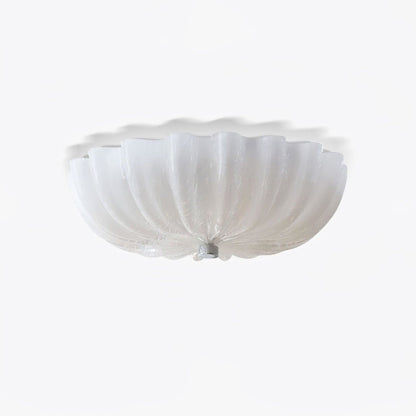 Vintage Iron Flush Ceiling Light 1-Light