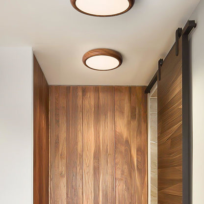 Scandinavian Iron Flush Ø30 Ceiling Light 1-Light