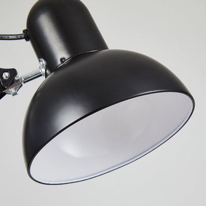 Contemporary Minimalist Adjustable Metal LED Table Lamp | 1-Light Clip-On