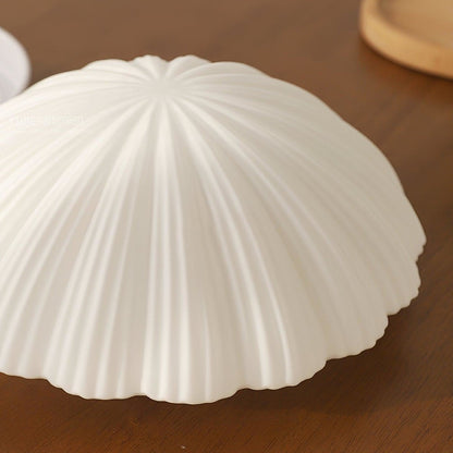 Modern Glass Flush Ceiling Light 1-Light