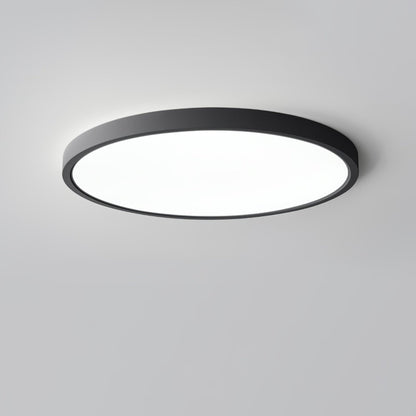 Minimalist Iron Slim Low-Profile Ceiling Light 1-Light