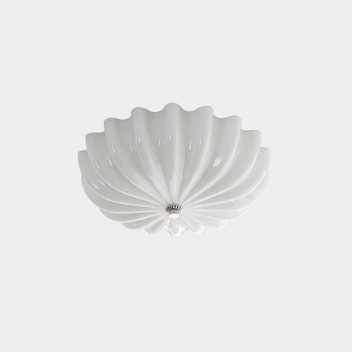 Vintage Iron Flush Ceiling Light 1-Light
