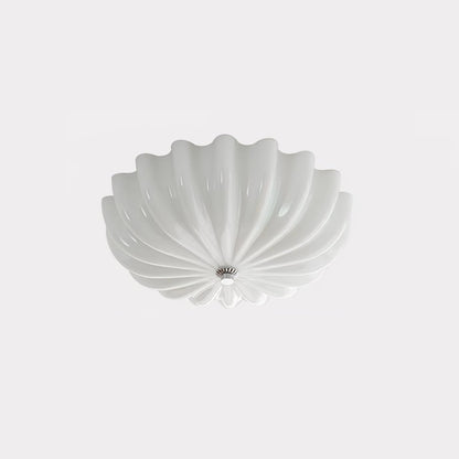 Vintage Iron Flush Ceiling Light 1-Light
