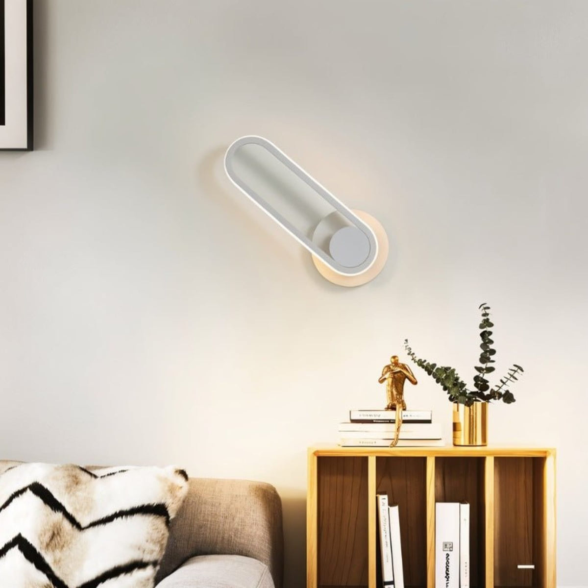 Modern Iron D4.7cm Wall Light 1-Light