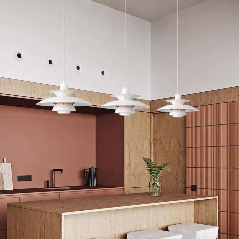 Scandinavian Aluminium Adjustable Angle Pendant Light 1-Light