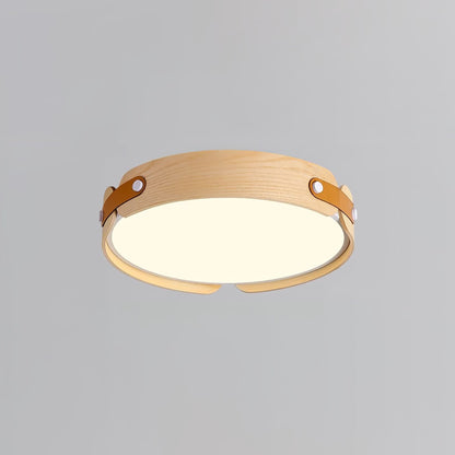 Scandinavian Iron Slim Low-Profile Ceiling Light 1-Light
