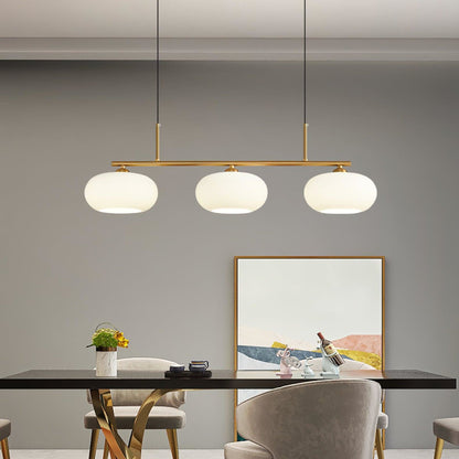 Modern Iron Tri-Colour Pendant Light 1-Light