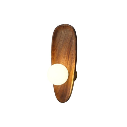 Modern Wood Wall Light 1-Light