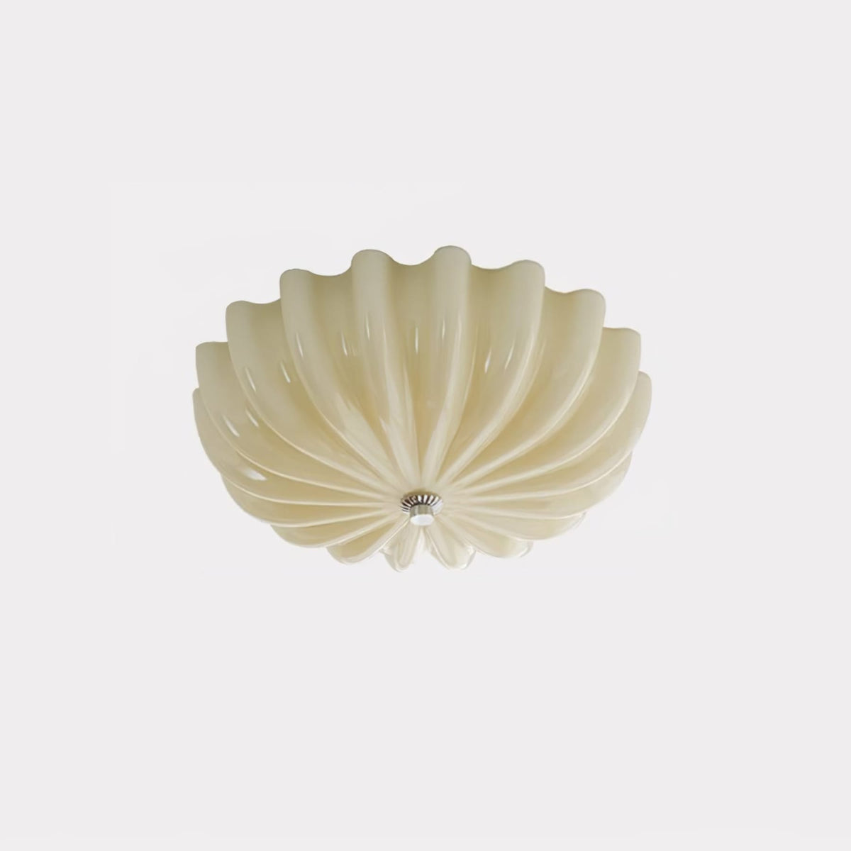 Vintage Iron Flush Ceiling Light 1-Light