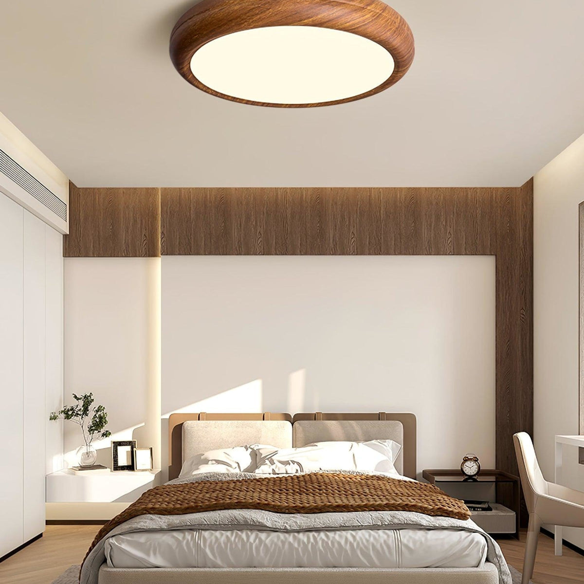 Scandinavian Iron Flush Ø30 Ceiling Light 1-Light