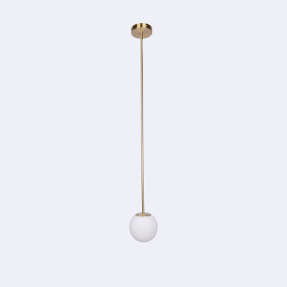 Modern Plastic Pendant Light 1-Light