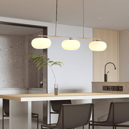 Modern Iron Tri-Colour Pendant Light 1-Light
