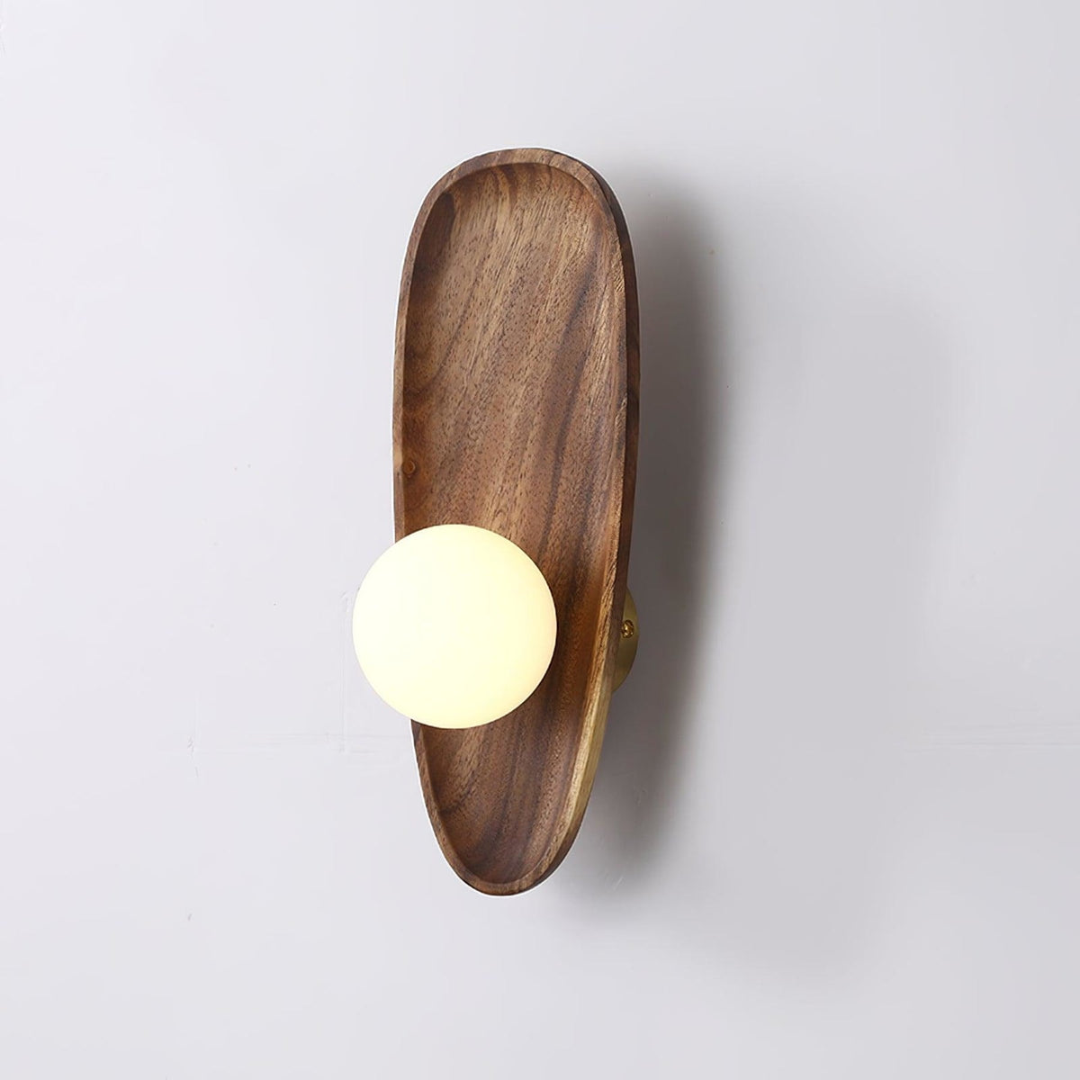 Modern Wood Wall Light 1-Light
